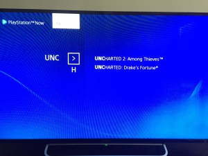 Seuls les deux premiers épisodes d'Uncharted sont disponibles
